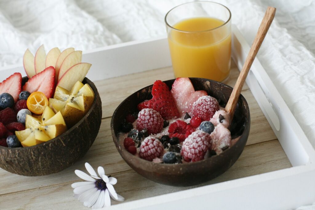 Coconut Shell Bowls and Spoons